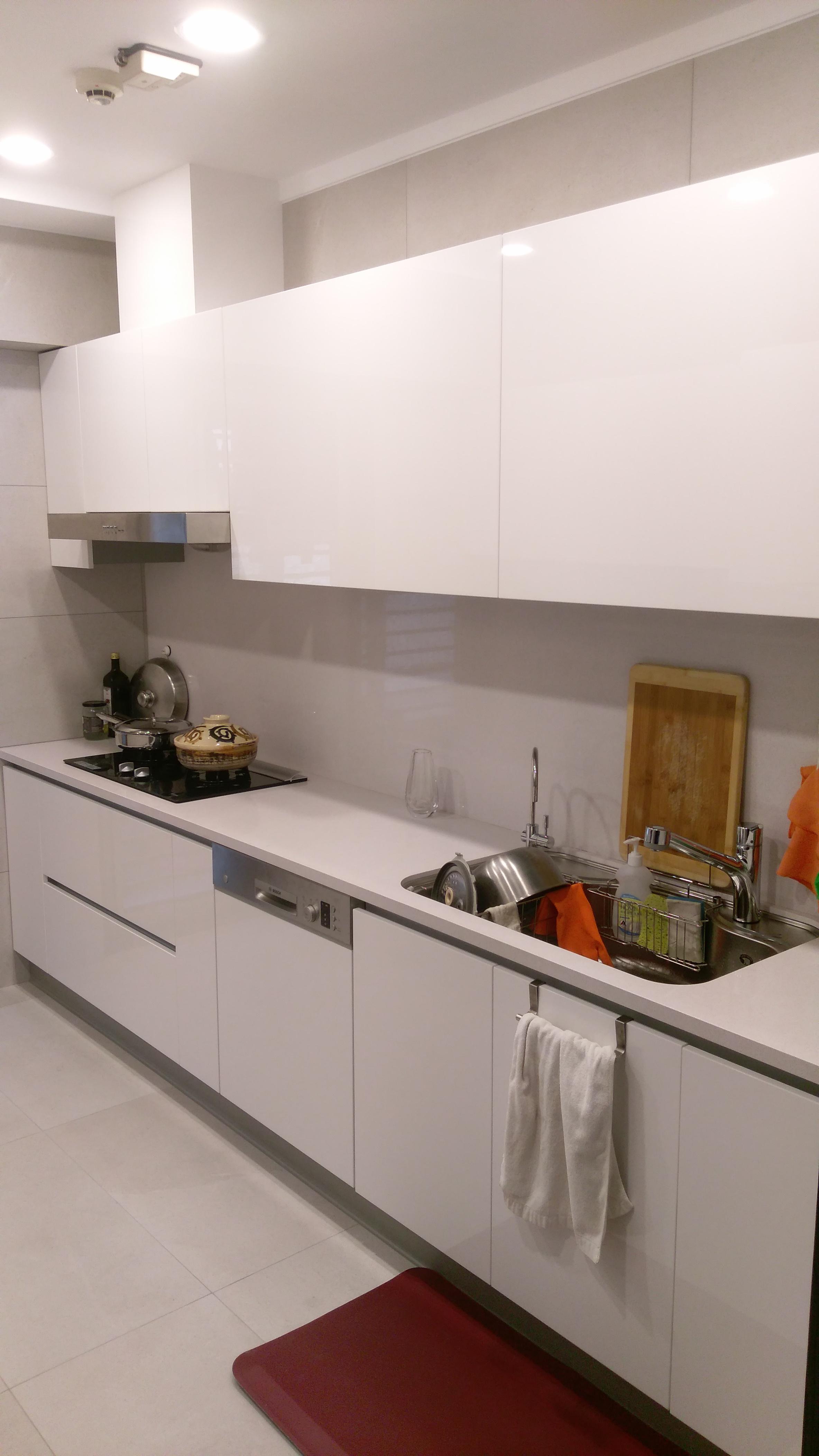 雙一字型廚具-料理區